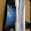 4 in 1 Rolling Bedside Commode Chair with Wheels for Elderly, Shower Chair with Handles, Adjustable Height Raised Toilet Seat for Seniors,Disabled and Pregnant Holds Up to 350 lbs (Black)