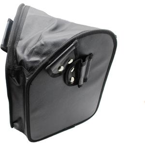 3 Wheel rollator Storage Bag,Bag for 3 Wheel Walker,Pouch Bag for 3 Wheeled Rollator Walker, 3-Wheel Walker Bag,Tote Bag with Snaps,3 Wheel rollator Universal Replacement Part.(1Ea,Black)