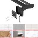 Double Towel Bar, Towel Racks for Bathroom, 32 Inch Heavy Duty Stainless Steel Bathroom Towel Holder Rod Wall Mounted, Bath Towel Rack, Matte Black
