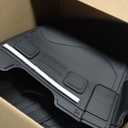 Cargo Mat Backrest Mats for Jeep Wrangler JL 2018-2025 2026 Unlimited 4-Door (Not fit JK/4XE/2-Door), All Weather TPE Cargo Liner Trunk Mat Accessories (Cargo Mat with Backrest Mat)