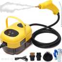 2500W Portable Steam Cleaner, Steam Shot Cleaner Handheld Steamer for Car Detailing, High Heat Cleaning Machine with Brush Heads for Bed Bugs Couch Furniture Kitchen Bathroom Grout and Tile