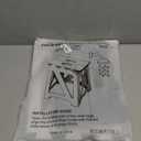 Foldable Bath Shower Safety Chair Seat Grey, Foldable and Anti-Slip Bench Bathtub Stool for Elderly or Seniors (Foldable ShowerChair 15.7" H Grey, Seat Size 12.4" x 8.3