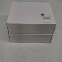 Blue Cup with Gold rim Plastic Glasses Set of 10 Elegant Goblets Hard Plastic Cups on Stem 12 Ounce