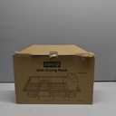 Sakugi Dish Drying Rack in Sink - Expandable Stainless Steel Dish Rack Over the Sink, Kitchen Sink Drain Strainer with Cutlery Holder & Cup Holders, 15.4 x 9.8 x 3.0 Inch, Black