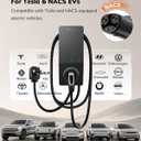 Star Charge Level 2 EV Charger, 40A NACS NEMA 14-50 Plug, UL Certified
9.6kW home EV charger, 25ft cable, 27.5 in cord, NEMA 4, WiFi App Control, Alexa