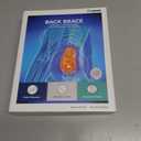 Thin Back Brace for Women Lower Back Pain Relief, Slim Fit & Lightweight for Wearing Under Clothes, Ideal for Sciatica, Scoliosis, Posture, Lifting, Size M