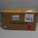 Lulu Home 2 Pack 2 Ft Pre-Lit Pathway Christmas Trees with Stake, Battery Operated 60 LED Lighted Small Christmas Trees Yard Stake Outdoor Decoration with Red Berries, Red Balls, Pine Cones