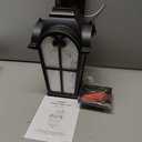 EDISHINE 20.2" Large Motion Sensor Outdoor Wall Lights, Dusk to Dawn Exterior Sconce with Water Ripple Glass, Waterproof Outside Porch Lighting Wall Mount Fixture for Front Door Garage