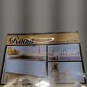 LONGKING 7 Sheet Marble Peel and Stick Backsplash for Kitchen,Self-Adhesive Tile Backsplash for Kitchen, Bathroom, 12in x 12in, (Beige & White)