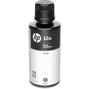HP 32XL | Ink Bottle | Black | Up to 6000 pages per bottle| Works with HP Smart Tank Plus 651 and Smart Tank Plus 551 | 1VV24AN 