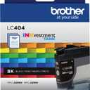 Brother Genuine LC404BKYield Black INKvestment Tank Ink Cartridge Page Yield -750