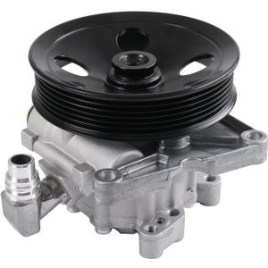 Power Steering Pump Replacement For Mercedes Benz ML320 ML350 ML430 ML500 ML55 AMG W163 Replaces 0024663801, 0024668201, 0044661401, A0024663801, 0024664601 Power Assist Pump with Pulley and Bracket