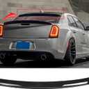 MUTUSAISI Rear Window Roof Spoiler Wing Compatible with Chrysler 300/ 300C/ 300S/ Touring/Limited 2011-2023 Top Wing Lip Exterior Accessories (Gloss Black)