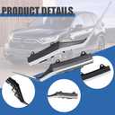 Front Central Grille Cover Trim for Honda CRV 2020 2021 2022