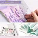 9 x Pocket Calendar 2026-2027 for Purse,Small Pocket Planner 2026-2027 for Purse 3.56.5In,24 Month Organizer from Jan 2026- December 2027 Mini Planner with Pvc Cover for Organizing & Planning (Lavender)