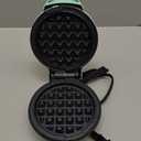 Dash Mini Waffle Maker- Compact Electric Iron for Creative Homemade Treats - Nonstick Surface - Easy-to-Clean - Perfect for Kids & Families - Aqua