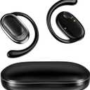 Helix True Wireless Air Open-Ear Earbuds wit LCD Display Charging Case