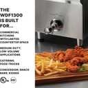 Waring Deep Fryer with 10 lb Capacity & Variable Temperature Control, 20.75"D x 11.5"W x 17.5"H