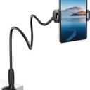 Lamicall Gooseneck Tablet Holder for Bed - [Unique Tapered Flexible Arm][Fully Adjustable] iPad Kindle Holder Stand for Reading in Bed, Tablet Mount for 4.7-13" iPad, Kindle, iPhone, Mothers Day