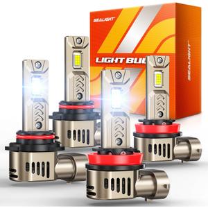 R10-American Automotive Series High/Low Beam Fog Light Bulbs Combo (For Ford F150(2015-2023))