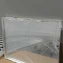 Black Bathroom Mirror 24x32 Inch, Rectangle Mirror with Metal Deep Frame, Wall Mirrors for Over Sink, Vanity, Bedroom, Bathroom, Hangs Horizontally or Vertically