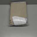 WEST LAKE 95 Inches Long Natural Pinch Pleated Sheer Curtains for Bedroom 2 Panels,Farmhouse Rustic Linen Living Room Pleat Drapes,Boho Back Tab Window Treatment Sets with Hooks,40" Wx95 Lx2, (Natural)