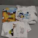 Bluey & Friends Toddler Sheet Set - 3 Piece Toddler Bedding Set Includes Pillow Cover - Super Soft Microfiber Sheets