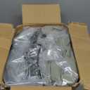 Geniospin California King Comforter Set - 7 Pieces Comforter King Size, Soft Solid Bedding Set for All Season, Textured Bed in a Bag with Sheets, Pillowcases & Shams (Dark Green,104''x96'')