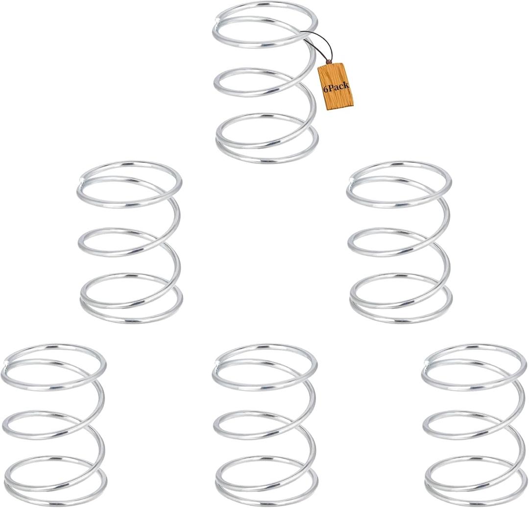 6 Pack 06713 Trimmer Head Spring Compatible with Ryobi Homelite 98848 UP06526 RY70103 RY70105 RY70107 RY70111 RY70113 RY30020B RY26500 ST185 UT-41002 UT-20022 UT-20022-A String Trimmer