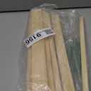 Square Wooden Dowel Rods, 20PCS 1/2" x 15" Square Wood Dowel Rods Wooden Sticks for Crafts, Unfinished Hardwood Sticks Wood Strips for Woodworking, Crafting, Arts and DIYers, Home Decor, Model Making