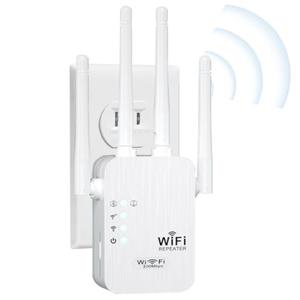 WiFi Extender,WiFi Extender Signal Booster for for Home & Outdoor,Device Servers Covers Up to 6000 Sq. ft and 35 Devices,Internet Booster