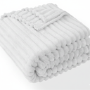 Throw Fleece Blanket for Couch - Super Soft Cozy Throw Blankets for Women,3D Striped Lightweight Blanket for Girls,All Seasons Flannel BlanketBed Home Decor44x60 Inches