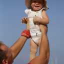 Baby Sun Hat for Boy Girl Toddler Summer Bucket Hat Kids Sun Protection Beach Hat Cotton Baby Hats (0-6 Months, Light Khaki)