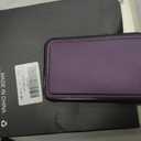 Compatible with Magsafe for iPhone 17e / 16e Wallet Case Magnetic Card Holder, RFID Blocking 2 in 1 Detachable Kickstand Shockproof Cover for Women Men, Purple