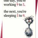 10 x Cute Goodbye Card for Friend Coworker Colleague, Funny Farewell Retirement Gifts for Women Men Him Her, Humor Leaving Job Cards