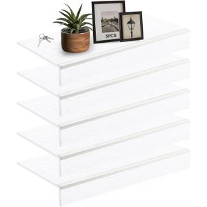 Wire Shelf Covers, 36" W X 12" D, 5 Pack, Wood Covers for Wire Shelves, 36x12 in