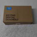 Veise Fingerprint Door Lock with 2 Lever Handles - Keyless Entry Door Lock, Electronic Keypad Deadbolt, Digital Smart Code & Front Handle Sets, Auto-Locking, Easy Installation, Matte Black