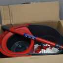 O-Cedar EasyWring Microfiber Spin Mop, Bucket Floor Cleaning System, Red, Gray, Standard