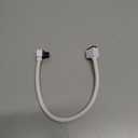 Corsair iCUE Link Slim Cables - 1X 200mm Straight/Slim 90° - White