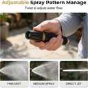 Home High-Pressure Car Wash Water Gun, 2026 Upgraded Car Wash Water Gun Garden Hose Sprayer, Adjustable Spray Patterns, for Watering Plants and Vegetables, and Car Washing