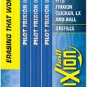 Pilot Gel Ink Refills for FriXion Erasable Gel Ink Pen, Fine Point, Blue Ink, 6 Packs total of 18 refills (77331)