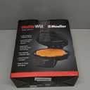 Mueller Heart 5 Waffle Maker, Waffle Iron, Adjustable Browning Control & Nonstick, Cool Touch Handle, Easy to Clean, Small Kitchen Appliances