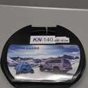 Snow Chains, Wear-Resistant High Carbon Steel Anti Slip Tire Chain for Passenger Cars, Pickups, and SUVs, Set of 2 (KN140)