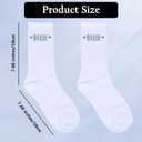 Bride Socks, Bachelorette Gifts for Bride, White Cotton Soft Novelty Wifey Socks, Bridal Shower Gifts, Bachelorette Party Accessories, Engagement, Marriage, Honeymoon Essentials (Blue)