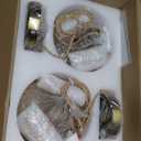 Brass Vintage Glass Pendant Light Crystal Hanging Light Fixtures,Adjustable Height Amber Glass Pendant Lights for Kitchen Island Dining Room Living Room Bedroom Hallway(Amber,2-Pack)