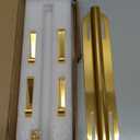 12" Valet Rod for Closet Pull Out (1 Pack, Gold)