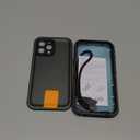 SPORTLINK for iPhone 13 Pro Max Waterproof Case - Shockproof Dustproof Phone Case with Screen Protector Full Body Protective Case for i Phone 13 Pro Max Cover 6.7'' Black