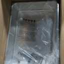 XXL Stainless Steel Litter Box with High Sides 26"x18"x12" Extra Large Metal Litter Box for Big Cats & Multiple cat, Jumbo Top Entry Litter Pan with lid (Black, XX-Large)