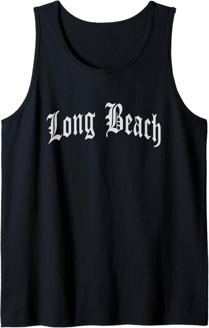Long Beach Tank Top (Small, Black)