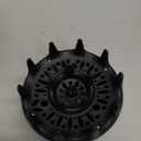 YingEnter Black Orchid Hair Diffuser, Hair Dryer for BlowDryers with 1.7-1.8 inch Diameter Nozzle, suitable for Curlyand Wavy Hair-Softness and Control Blow-out hair is softerfluffier